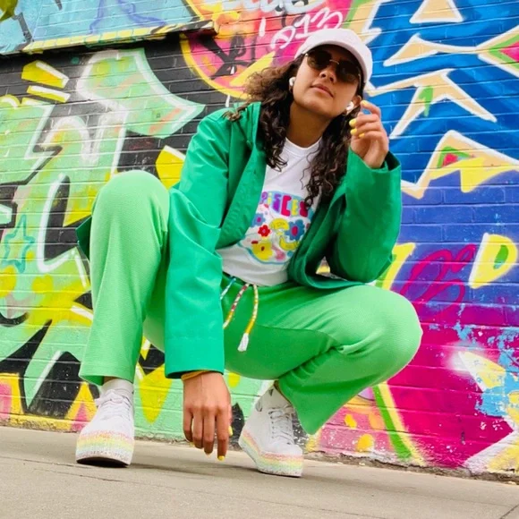 SUPERGA • 2790 COTU Mini Lettering Platform Sneakers, 8 - Picture 16 of 16